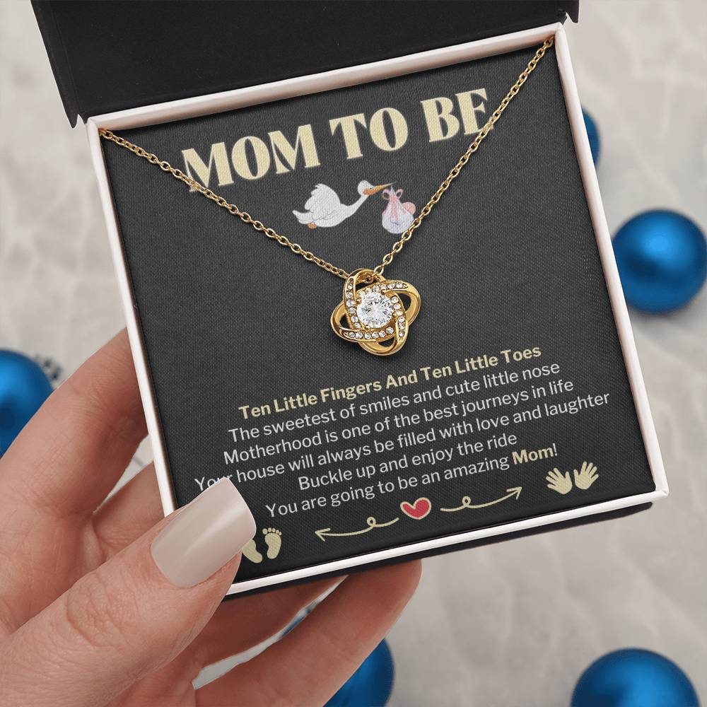 Mom To Be Necklace Gift With Pregnancy Announcement Jewelry