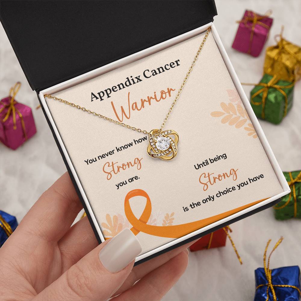 Appendix Cancer Warrior Gift with Message Card