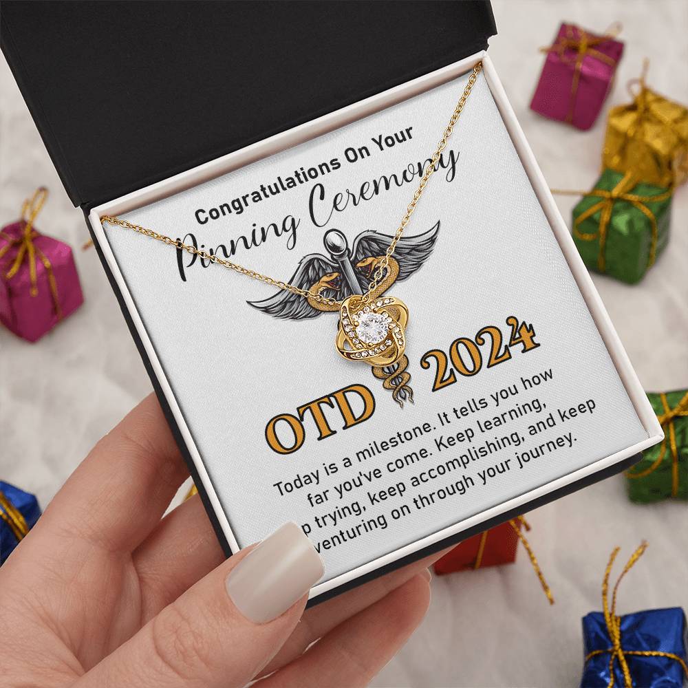 Congratulations On Your Otd 2024 Pinning Ceremony Necklace Otd 2024 Pinning Ceremony Necklace Pinning Ceremony Milestone Necklace Congratulations Pinning Ceremony Jewelry Otd 2024 Graduation Necklace Gift Necklace For Celebrating