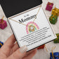 To My Mommy, Necklace Gift For Mom With Message Card