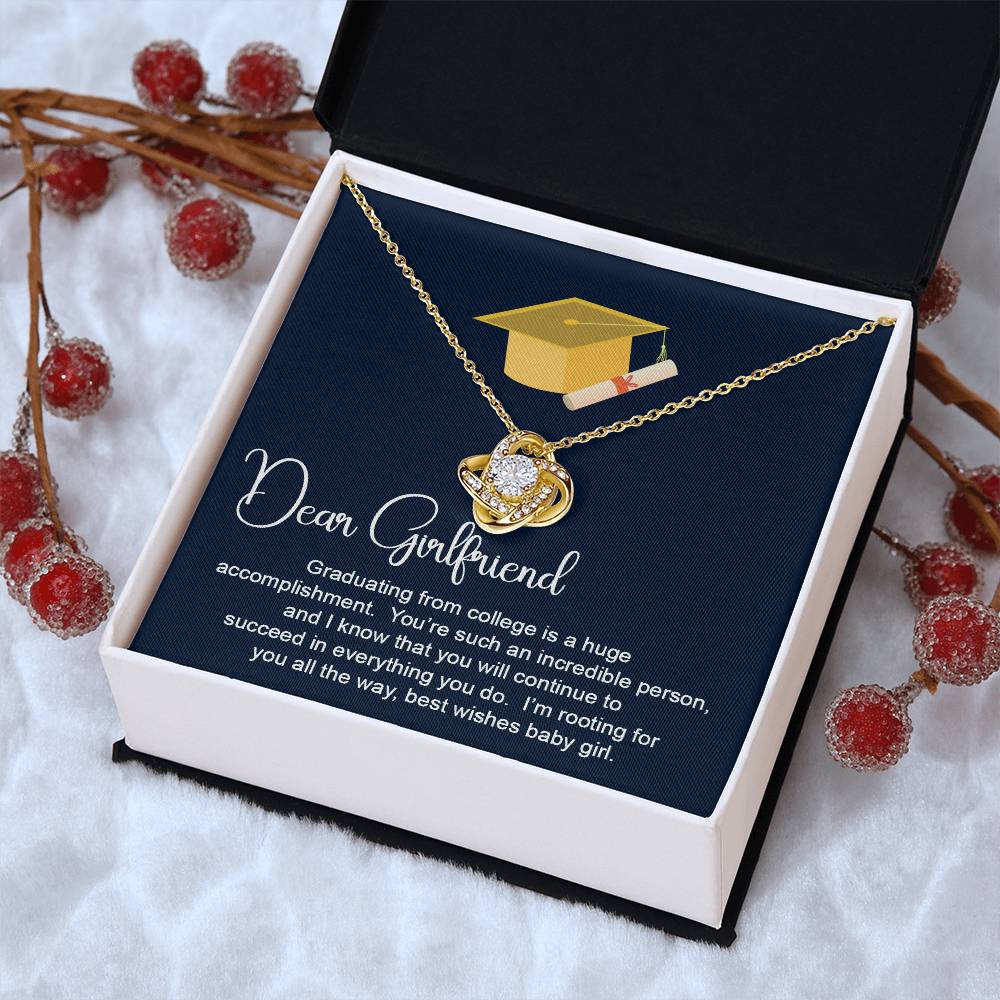 Dear Girlfriend Necklace Girlfriend Graduation Necklace Gift Gift For Graduation Necklace For Girlfriend Proud Of You Graduation Necklace Best Wishes Necklace For Girlfriend Sentimental Gift For Girlfriend Necklace For Girlfriend Necklace For Girlfriend