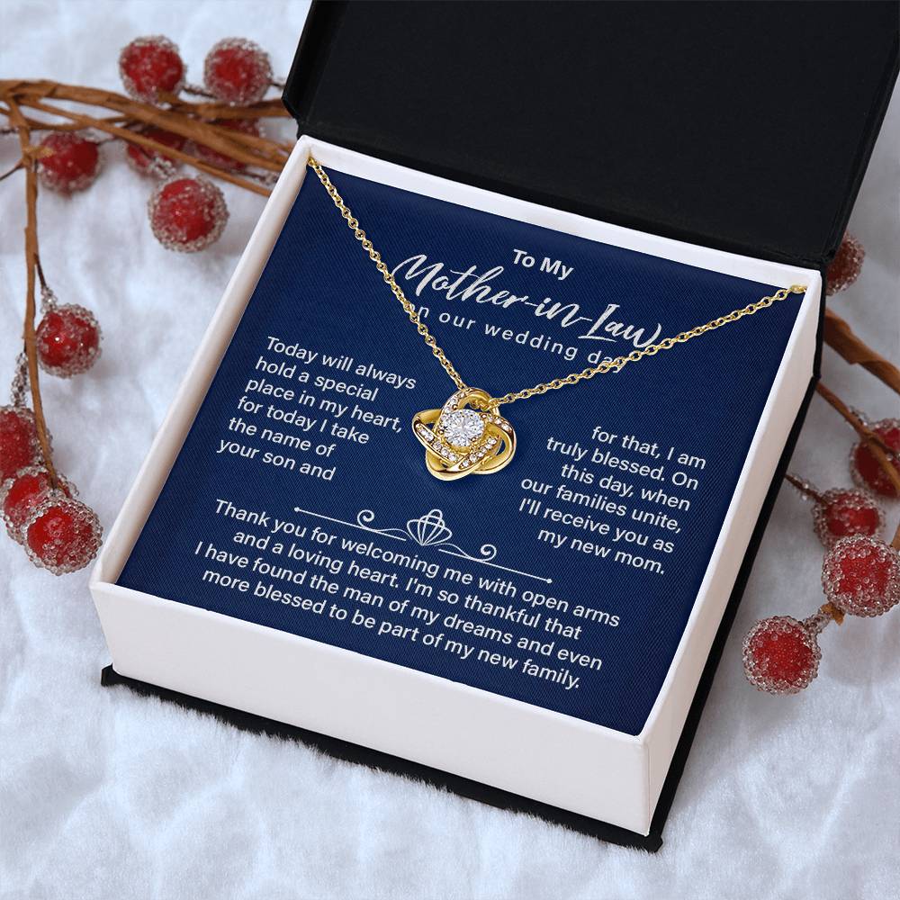 Mother-in-Law Gift from Bride – Wedding Day Card Box