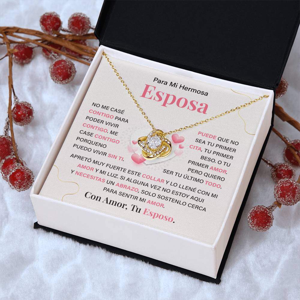 Collar para Esposa con Tarjeta de Amor de Esposo