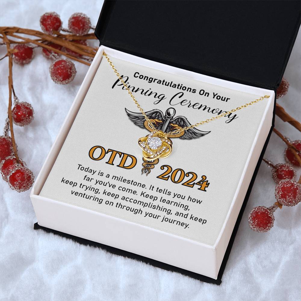 Congratulations On Your Otd 2024 Pinning Ceremony Necklace Otd 2024 Pinning Ceremony Necklace Pinning Ceremony Milestone Necklace Congratulations Pinning Ceremony Jewelry Otd 2024 Graduation Necklace Gift Necklace For Celebrating