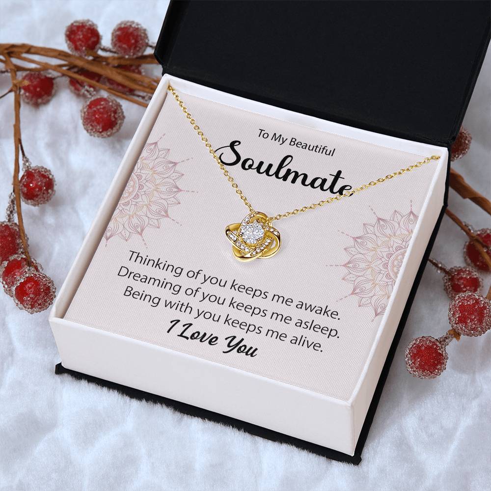 Soulmate Gift for Girlfriend – Message Card & Gift Box