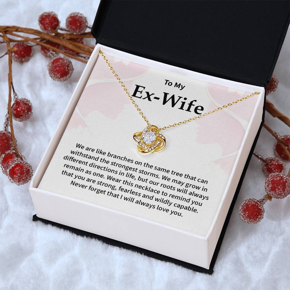 Ex-Wife Gift from Ex-Husband with Message Card