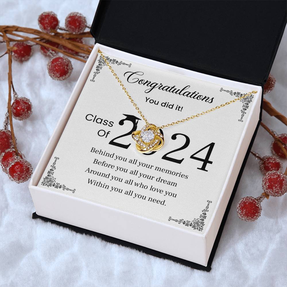 Congratulations Class Of 2024 Necklace Necklace For Bright Memories Celebrate Your Potential Necklace Necklace For Your Unique Gift For Class Of 2024 Celebration Proud Graduate Necklace Necklace For Future Dreams Class Of 2024 Graduation Necklace