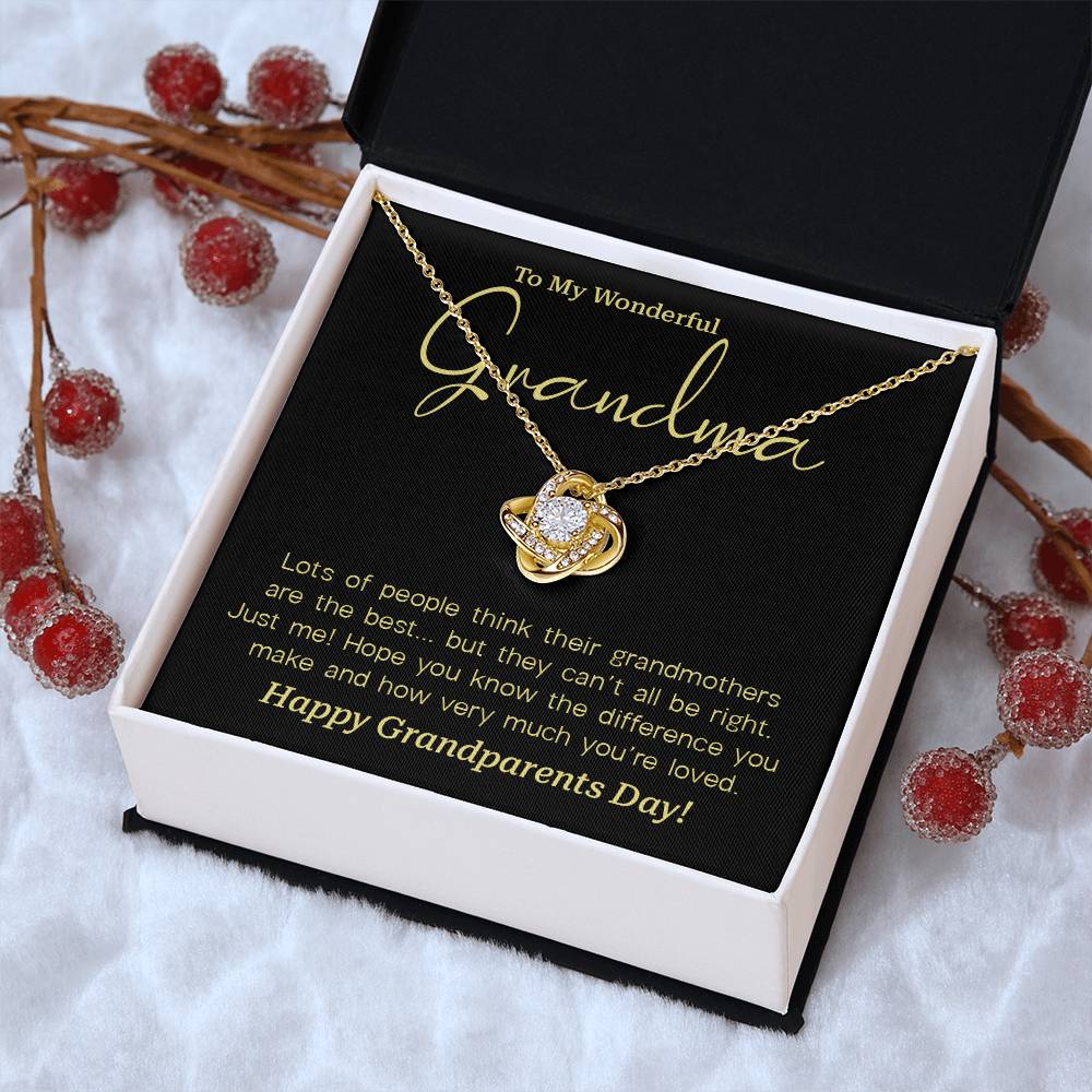 To My Wonderful Grandma Grandma Necklace Gift Grandparents Day Jewelry Sentimental Jewelry For Grandmother Jewelry Gift For Grandma Granddaughter To Grandma Gift Special Gift For Grandma Granddaughter Love Jewelry Jewelry For Grandma From Granddaughter