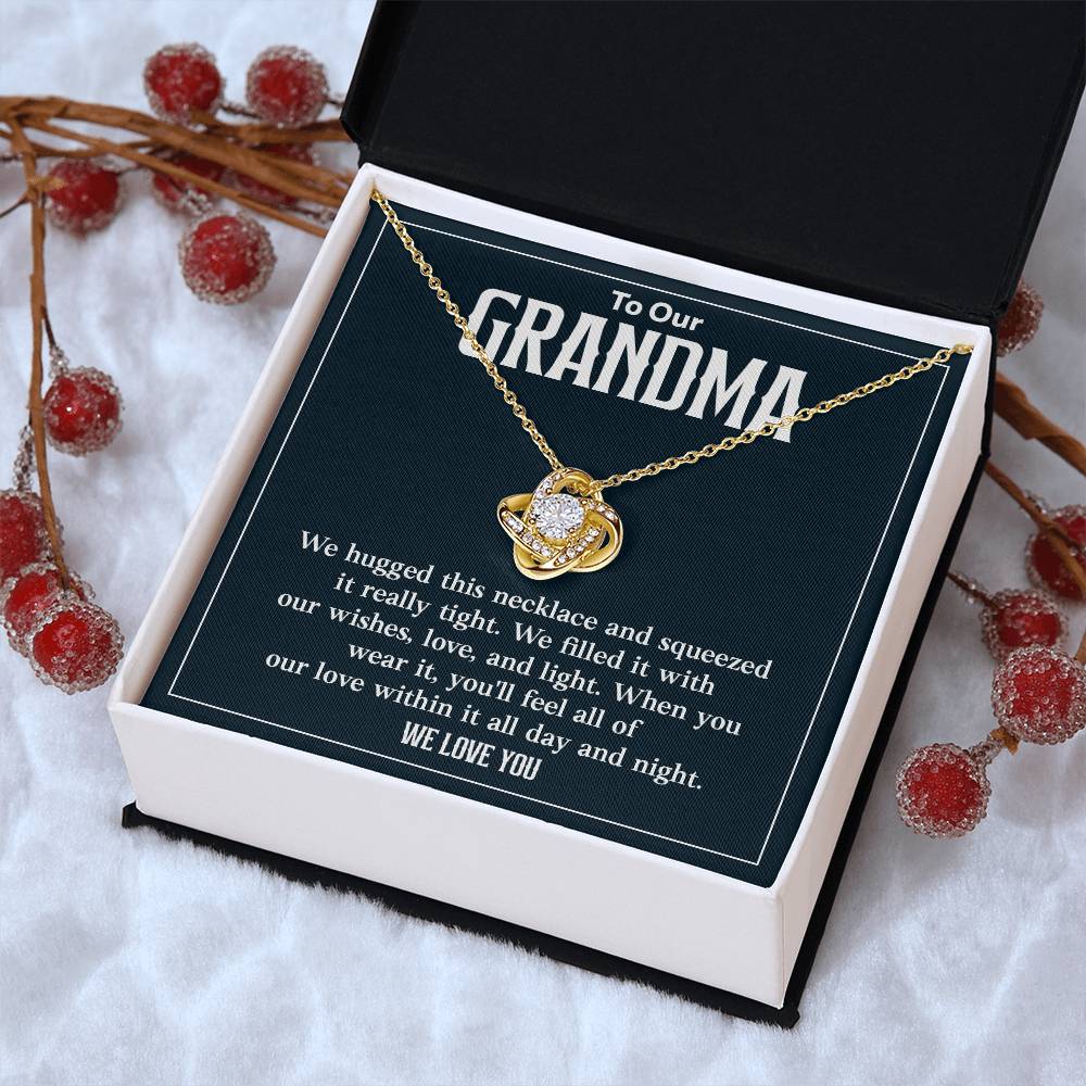 To Our Grandma Grandma Necklace Gift Heartfelt Gift For Grandma Sentimental Jewelry For Grandmother Emotional Necklace For Grandma Jewelry Gift For Grandma Grandchildren To Grandma Gift Special Gift For Grandma Meaningful Gift For Grandma