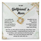Necklace Gift for Girlfriend's Mom with Message Card