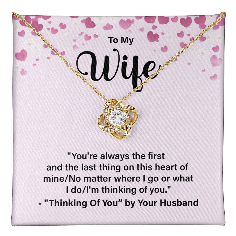 Thinking of You Wife Gift – Message Card Included