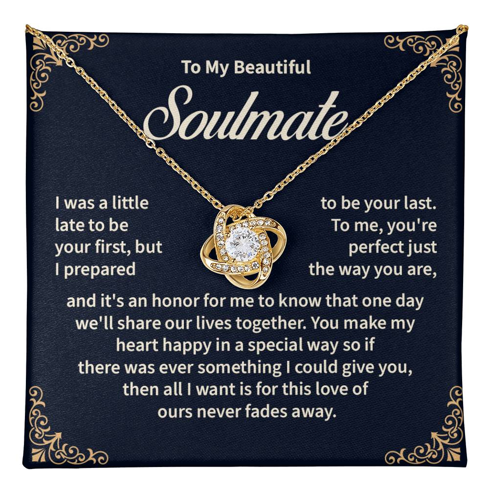 Soulmate Necklace Gift for Her – Elegant Gift Box
