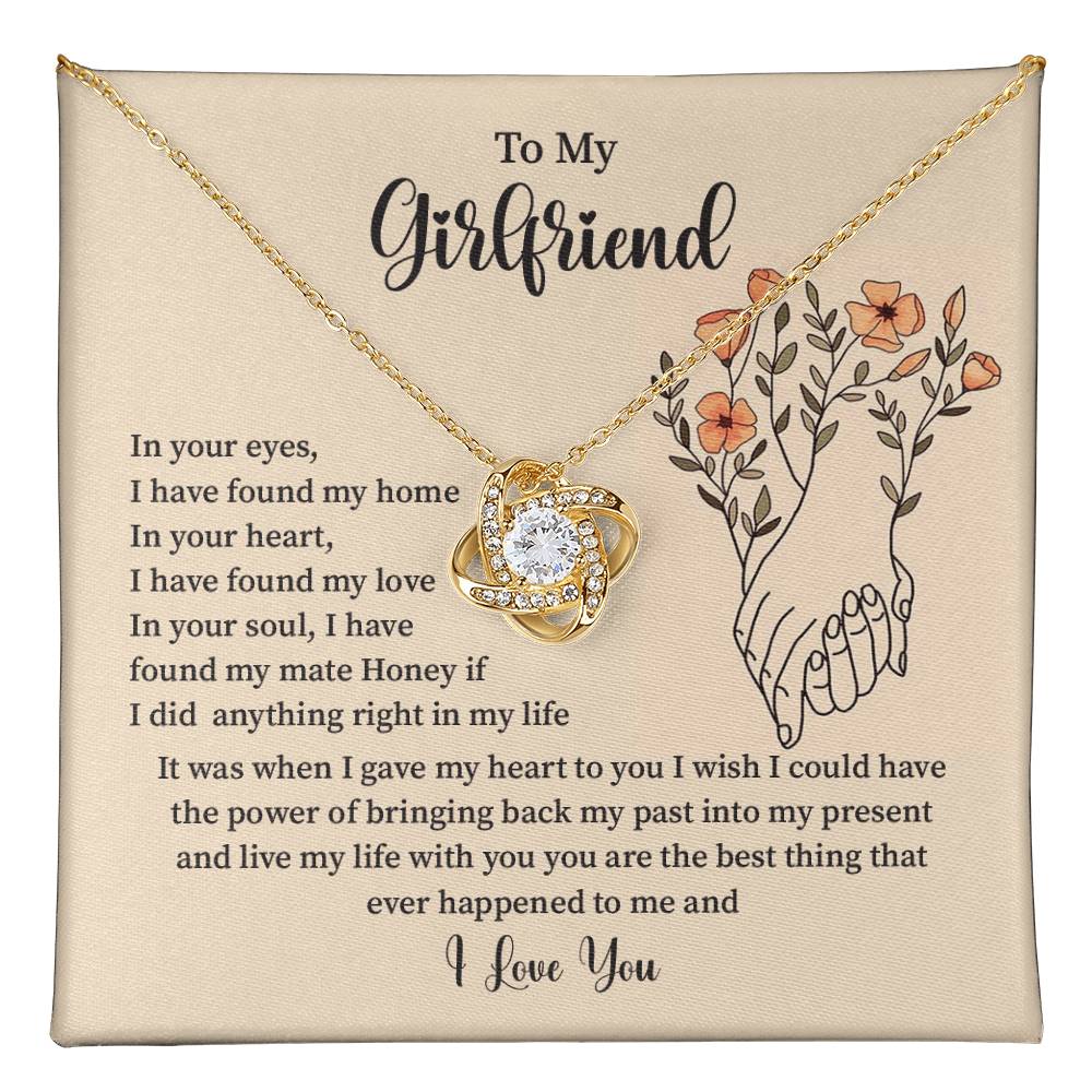 Romantic Gift Necklace for Girlfriend with Gift Box