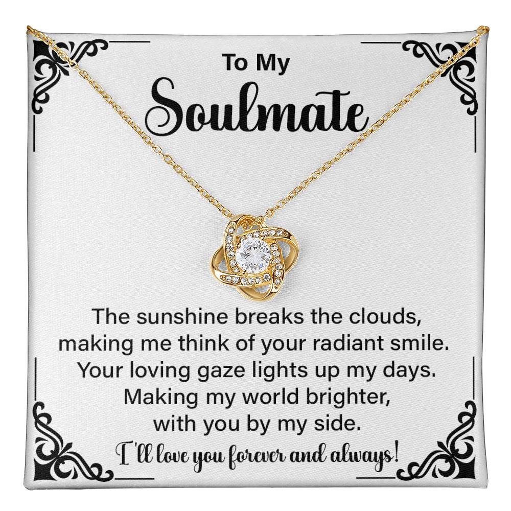 Soulmate Gift for Her with Romantic Message Card