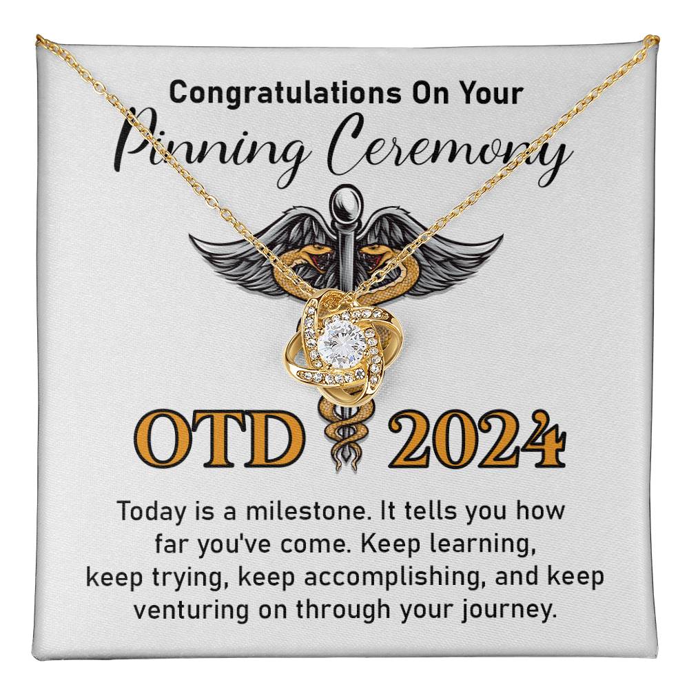 Congratulations On Your Otd 2024 Pinning Ceremony Necklace Otd 2024 Pinning Ceremony Necklace Pinning Ceremony Milestone Necklace Congratulations Pinning Ceremony Jewelry Otd 2024 Graduation Necklace Gift Necklace For Celebrating