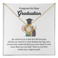 Graduation Gift Necklace for Daughter, Sister, Niece