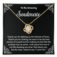 Soulmate Necklace for Her – Romantic Gift for Women