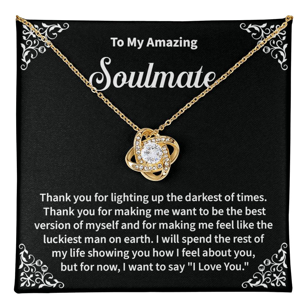Soulmate Necklace for Her – Romantic Gift for Women