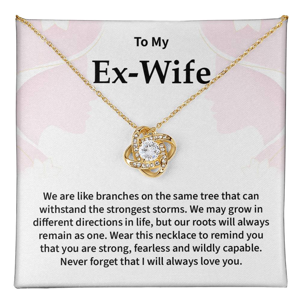 Ex-Wife Gift from Ex-Husband with Message Card