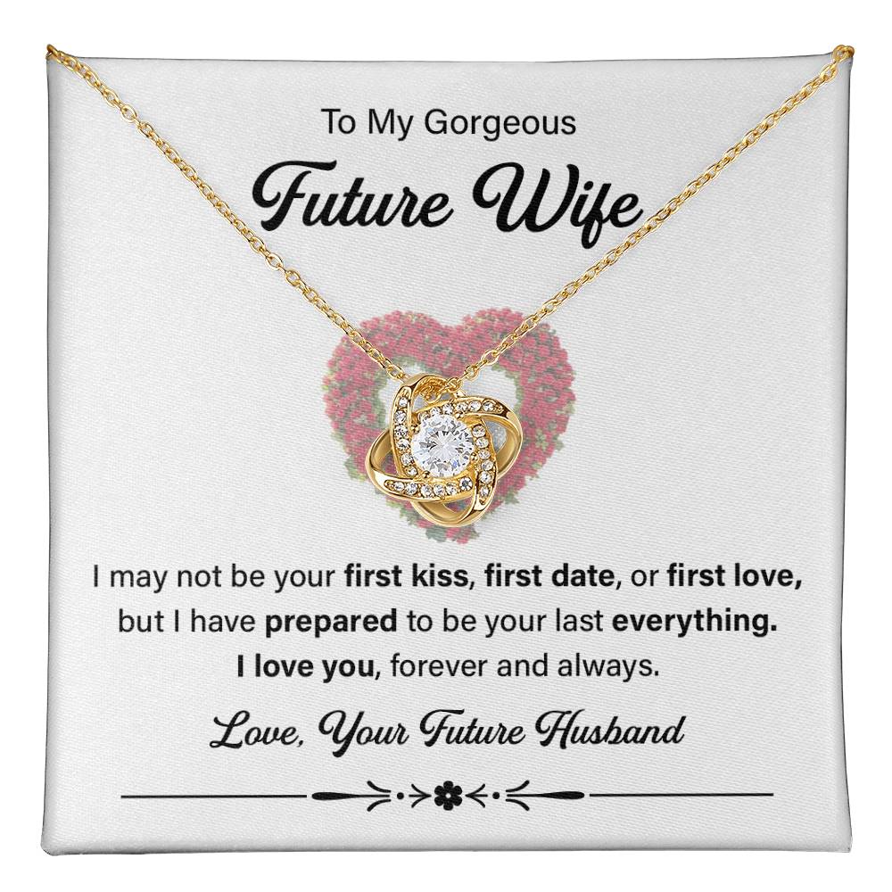 To my gorgeous Future wife i may not.
