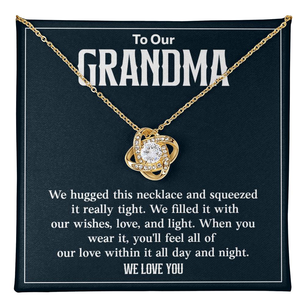 To Our Grandma Grandma Necklace Gift Heartfelt Gift For Grandma Sentimental Jewelry For Grandmother Emotional Necklace For Grandma Jewelry Gift For Grandma Grandchildren To Grandma Gift Special Gift For Grandma Meaningful Gift For Grandma