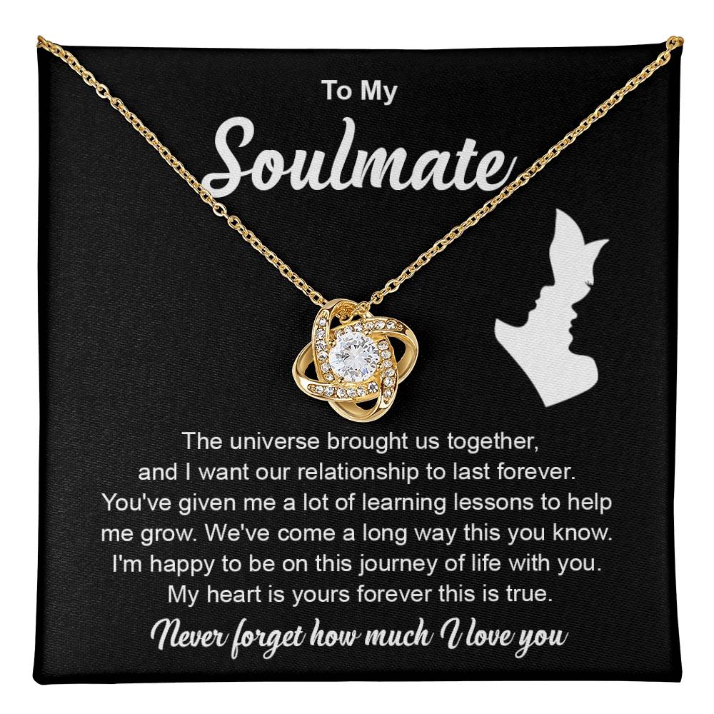 Soulmate Romantic Gift with Heartfelt Message Card
