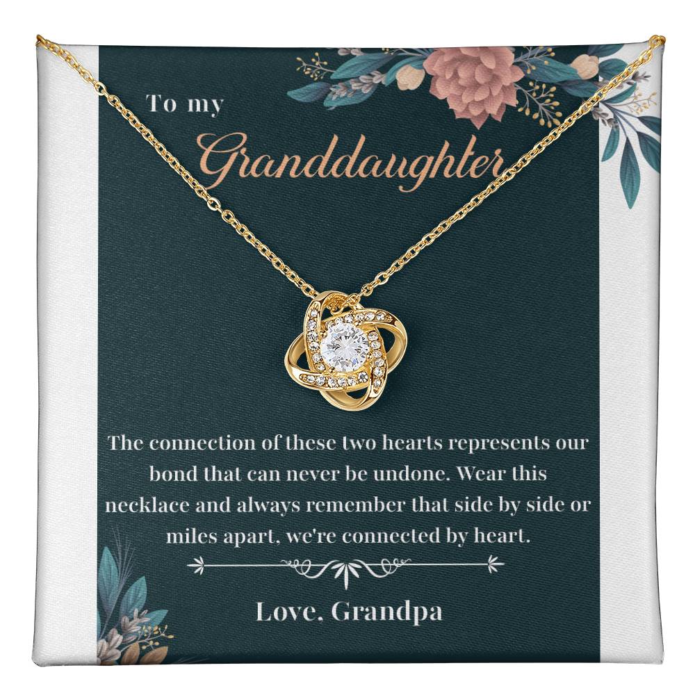Granddaughter Necklace from Grandpa – Heartfelt Gift Box