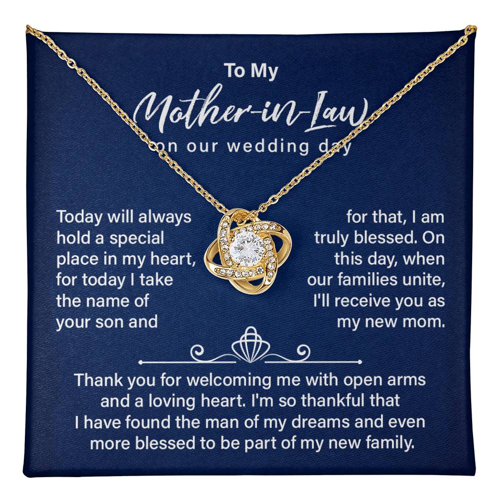 Mother-in-Law Gift from Bride – Wedding Day Card Box