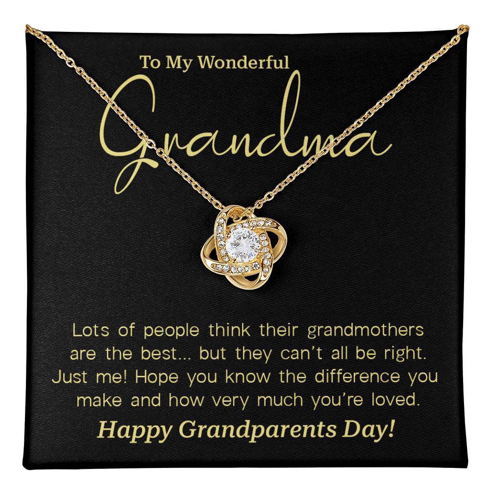 To My Wonderful Grandma Grandma Necklace Gift Grandparents Day Jewelry Sentimental Jewelry For Grandmother Jewelry Gift For Grandma Granddaughter To Grandma Gift Special Gift For Grandma Granddaughter Love Jewelry Jewelry For Grandma From Granddaughter