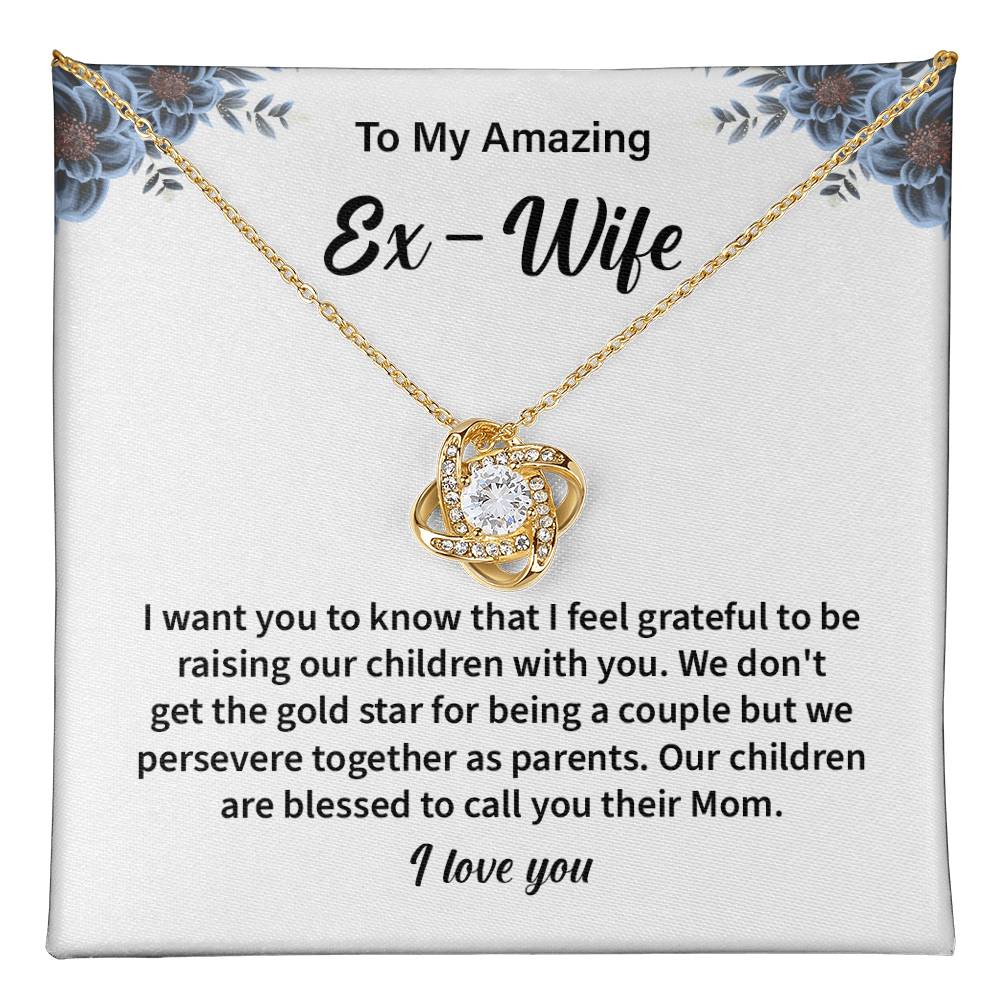 Gift for Ex-Wife from Ex-Husband with Message Card