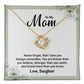 Daughter to Mom Necklace Gift – with Message Card