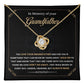 Necklace Gift in Memory of Grandfather With Message Card
