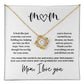Necklace for Mom from Daughter Mother’s Day Gift