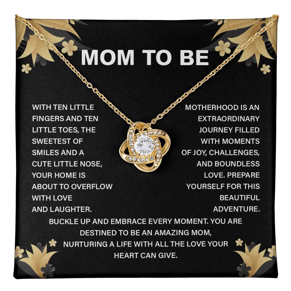 Mom To Be Necklace Gift for Pregnant Wife or Friend