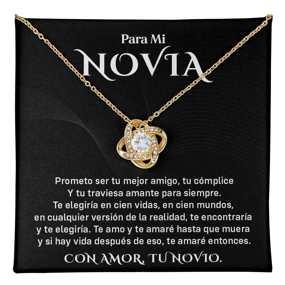 Collar Para Mi Novia Collar Para Mi Novia Regalo Romántico  Regalo Para Enamorados Collar Con Promesa De Amor Collar Para Parejas Enamoradas Collar Con Texto De Amor Joyería De Amor Para Ella Regalo Con Mensaje Personalizado Para Novia Collar Para Mi Alma