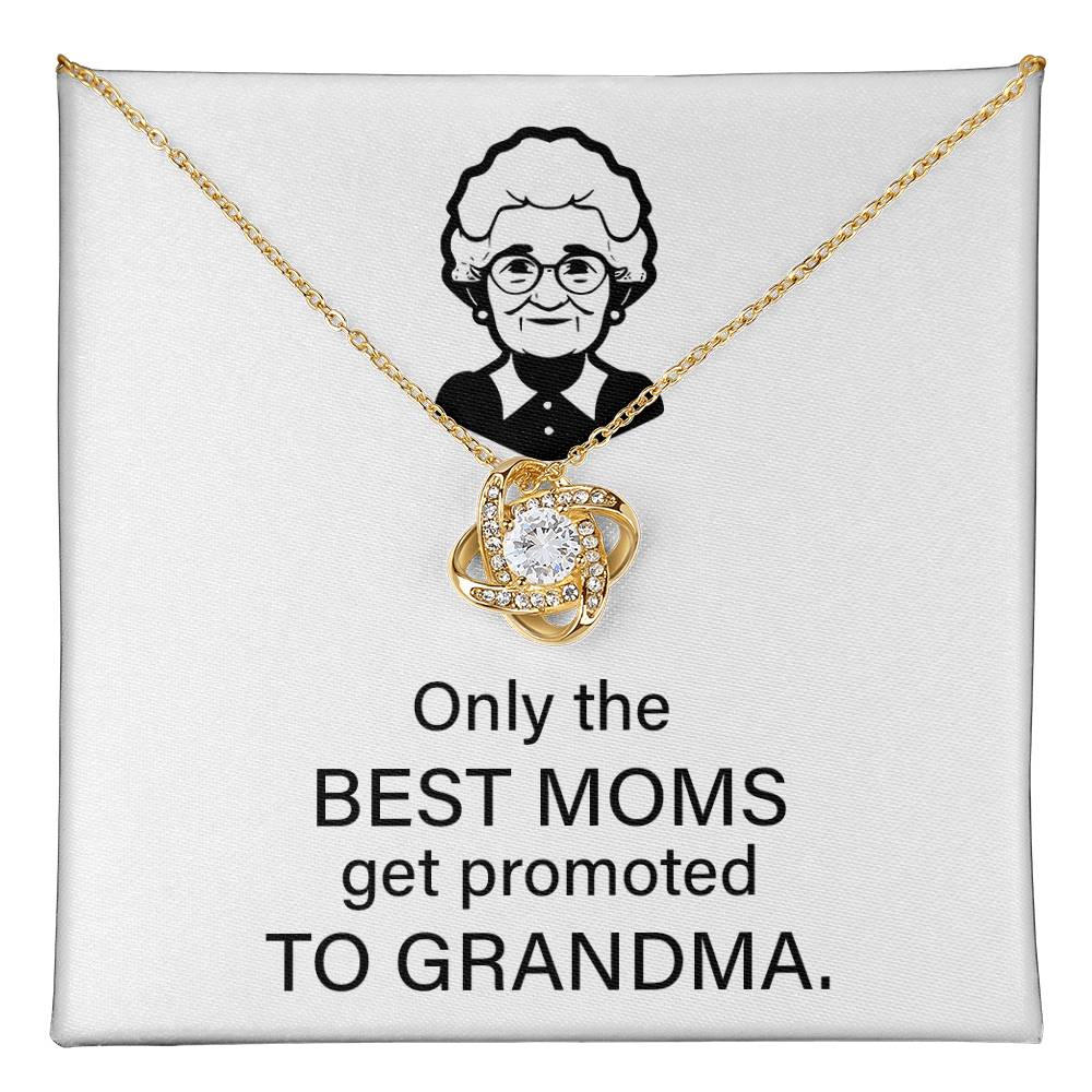 To The Best Moms Who Become Grandmas Grandma Necklace Gift Best Mom To Grandma Gift Jewelry Gift For Grandma Sentimental Jewelry For Grandmother Emotional Keepsake For Grandma Family Connection Necklace Sentimental Keepsake For Grandma