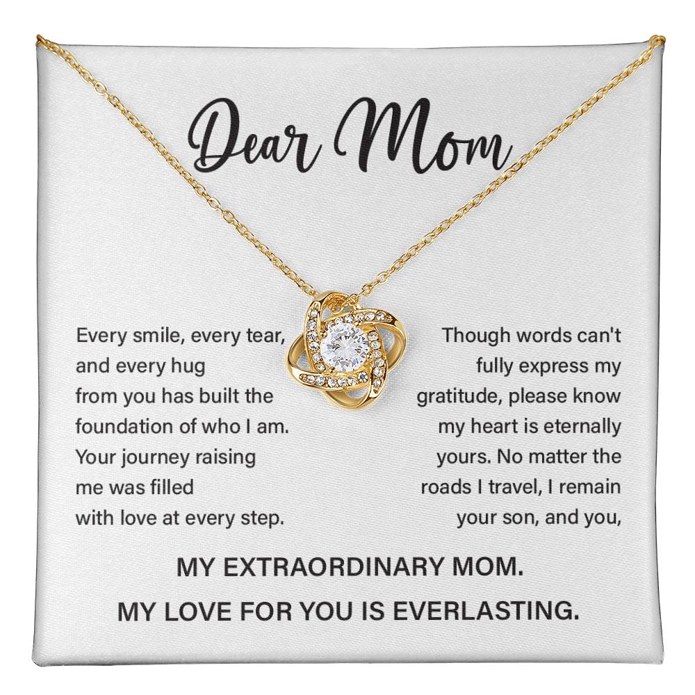 Dear mom every smile every tear.