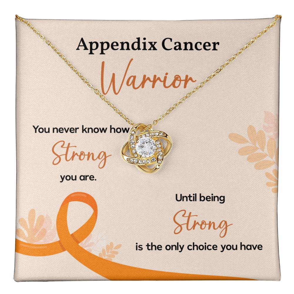 Appendix Cancer Warrior Gift with Message Card