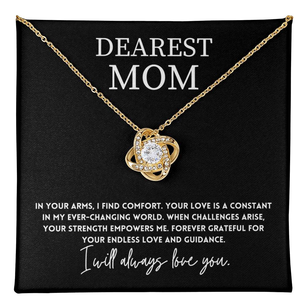 Mother Necklace with Message Card for Mother’s Day