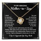 Mother-in-Law Necklace Gift with Appreciation Message
