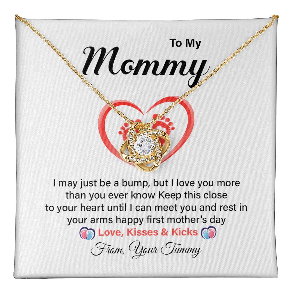 First Mother’s Day Necklace Gift from Baby Bump