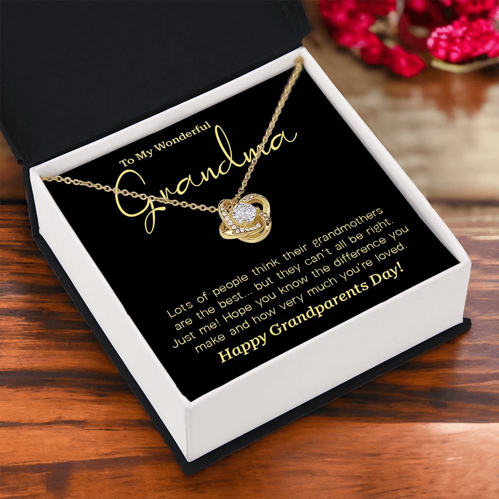 To My Wonderful Grandma Grandma Necklace Gift Grandparents Day Jewelry Sentimental Jewelry For Grandmother Jewelry Gift For Grandma Granddaughter To Grandma Gift Special Gift For Grandma Granddaughter Love Jewelry Jewelry For Grandma From Granddaughter