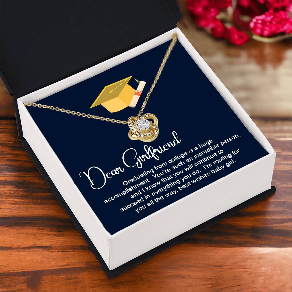 Dear Girlfriend Necklace Girlfriend Graduation Necklace Gift Gift For Graduation Necklace For Girlfriend Proud Of You Graduation Necklace Best Wishes Necklace For Girlfriend Sentimental Gift For Girlfriend Necklace For Girlfriend Necklace For Girlfriend