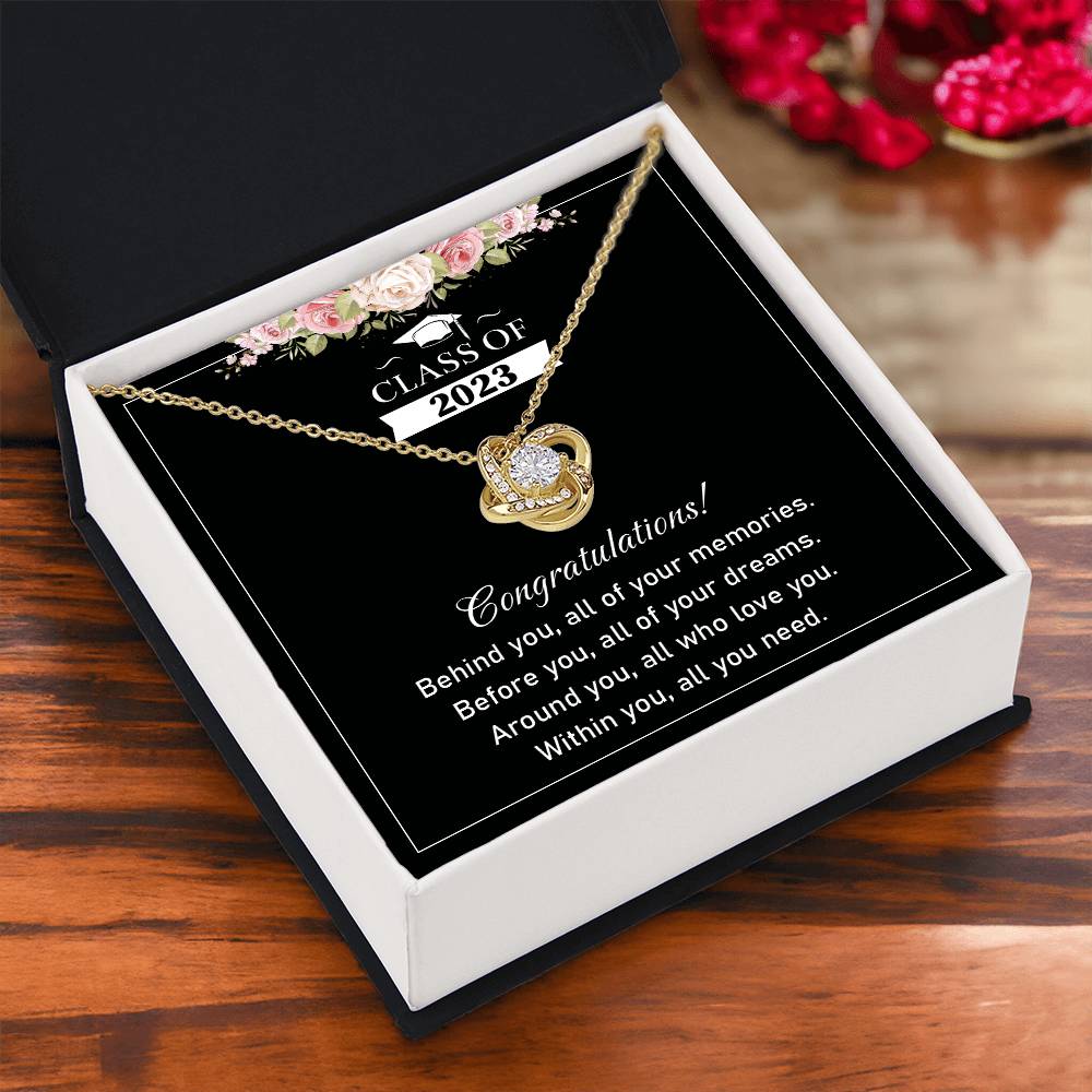 Personalized Graduation Necklace Gift With Gift Box