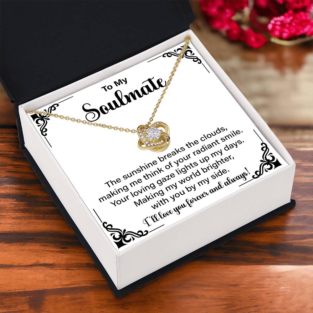 Soulmate Gift for Her with Romantic Message Card