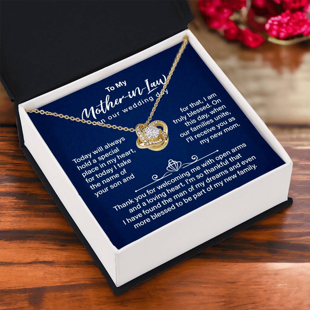Mother-in-Law Gift from Bride – Wedding Day Card Box