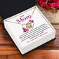 Mother Necklace Gift from Daughter with Gift Card