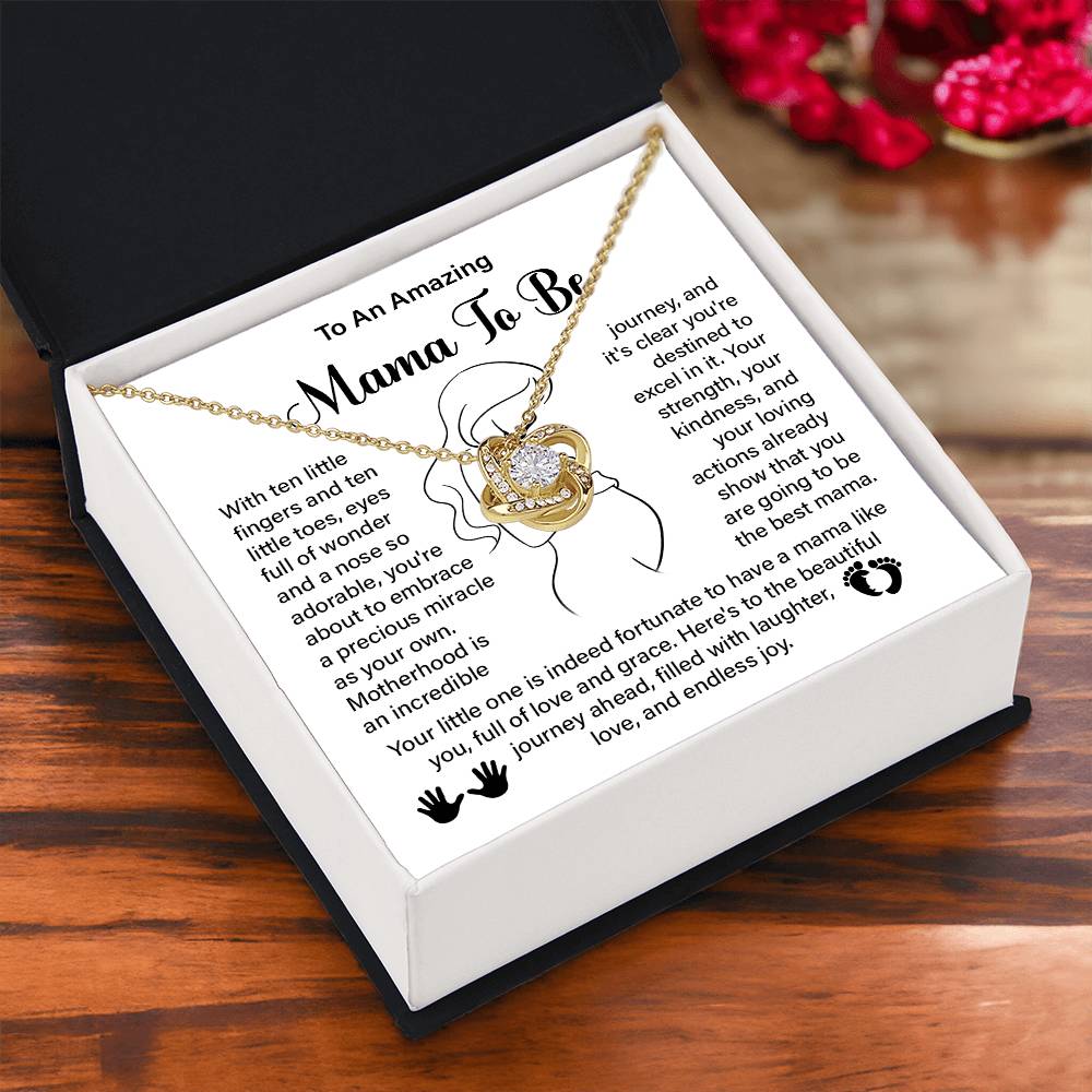 Mama To Be Necklace Gift for Expecting Mother