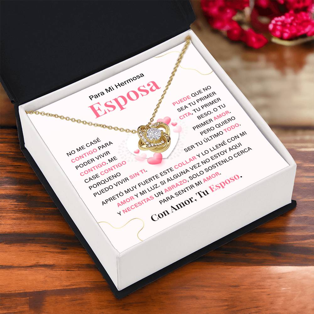 Collar para Esposa con Tarjeta de Amor de Esposo