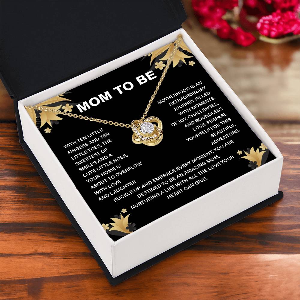 Mom To Be Necklace Gift for Pregnant Wife or Friend